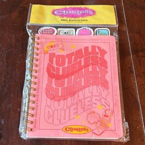 Clueless Pink Spiral Notebook